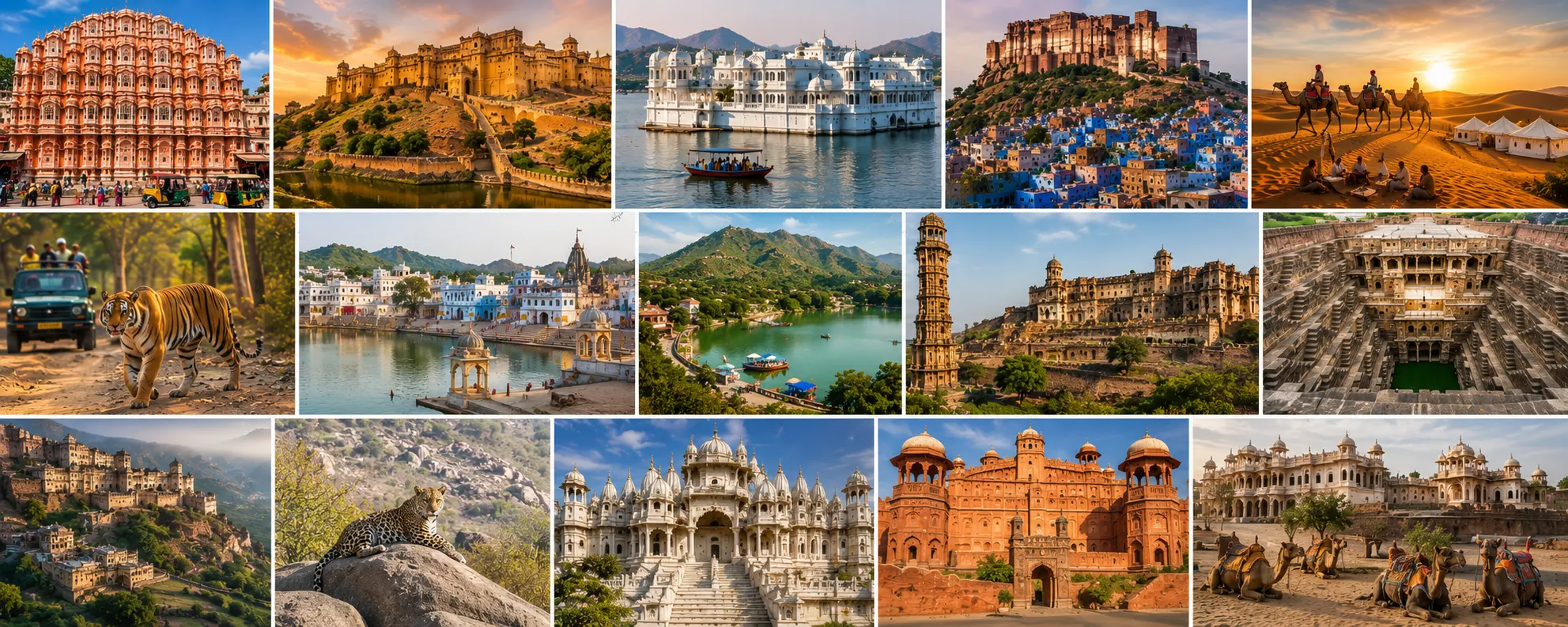 Best Places Covered in Rajasthan Tour Packages